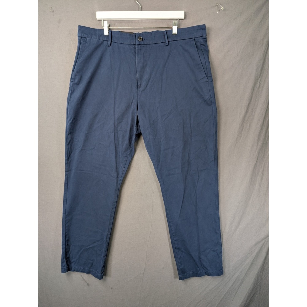 Banana Republic Mens Blue Chino Pants 40x29 Stretch Cotton Casual Trousers